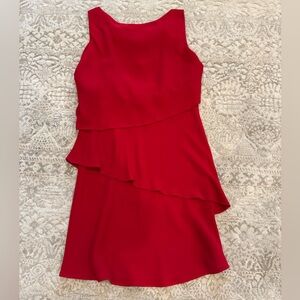Flirty red dress. Size 6